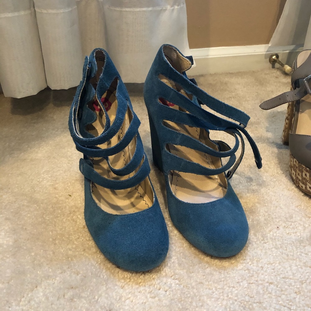 Mary Janes with snap closures